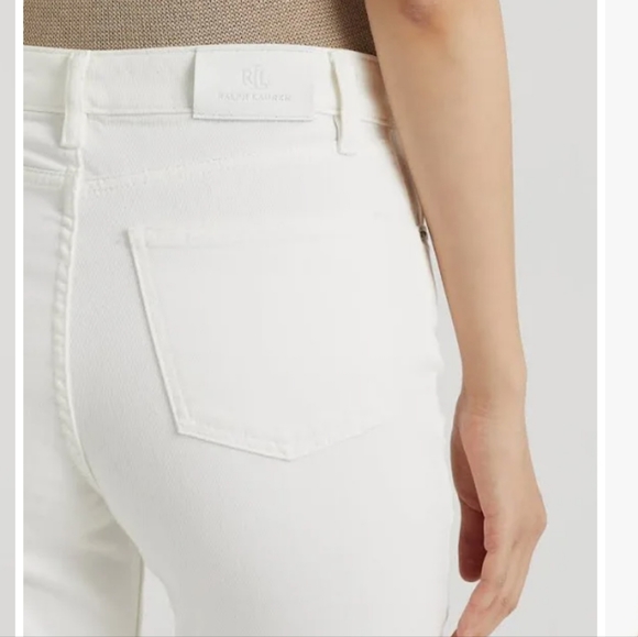 Lauren Ralph Lauren High-Rise Straight Ankle Jeans - Picture 9 of 12